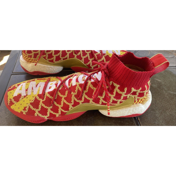 Adidas Pharrell x Crazy BYW Chinese New Year Sneakers Men\'s 11.5 Ambition EE8688 main image 7